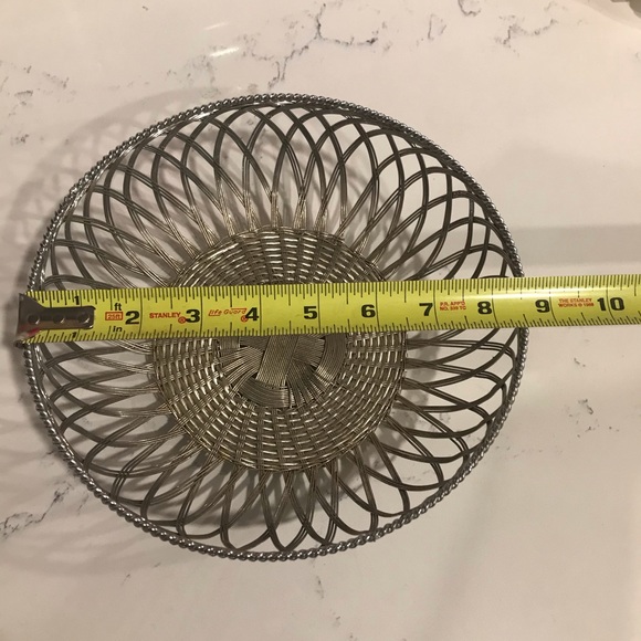 Decorative Vintage Wire Basket - Picture 3 of 5